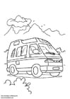 Coloriage camionnette