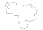 carte du Venezuela