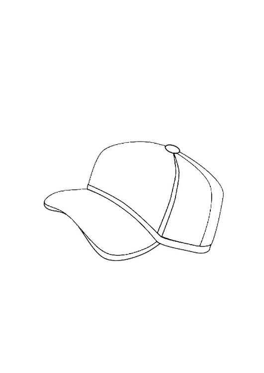 Coloriage casquette