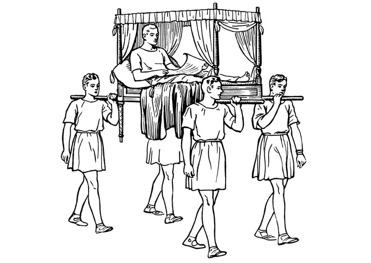 Coloriage chaise à porteurs - Coloriages Gratuits à Imprimer Coloriage chaise à porteurs - Coloriages Gratuits à Imprimer