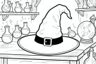 chapeau de sorcière