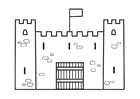 Coloriage chÃ¢teau