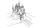 Coloriage chateau