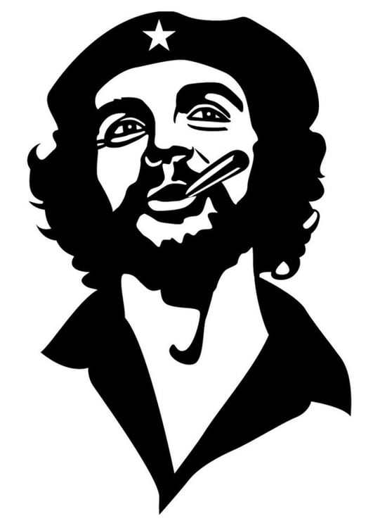 Coloriage Che Guevara
