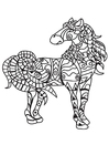 Coloriages cheval