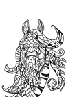 Coloriage cheval