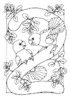 coloriage chiffre - 2