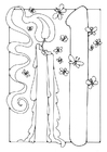 coloriage chiffre - 1