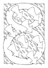 coloriage chiffre - 8