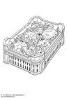 coloriage choux-fleurs