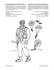 Coloriage commando de parachutistes