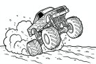 course de monster truck