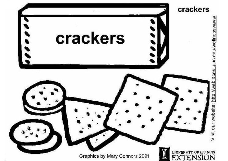 Coloriage crackers