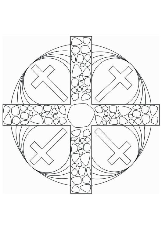 croix mandala