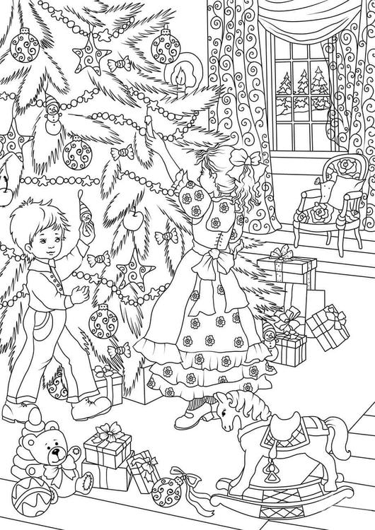 dÃ©corer le sapin de NoÃ«l