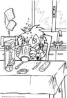Coloriage dÃ©jeuner