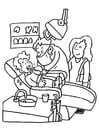 Coloriage dentiste