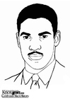 Coloriages Denzel Washington