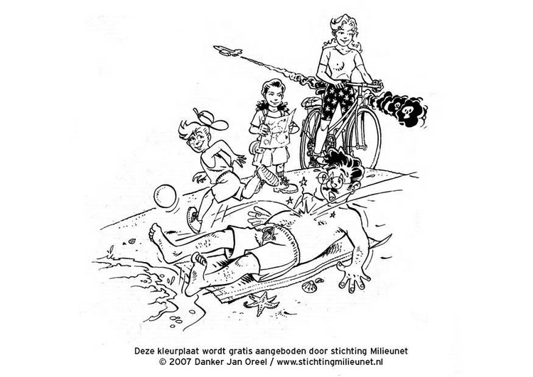 Coloriage des activitÃ©s inoubliables