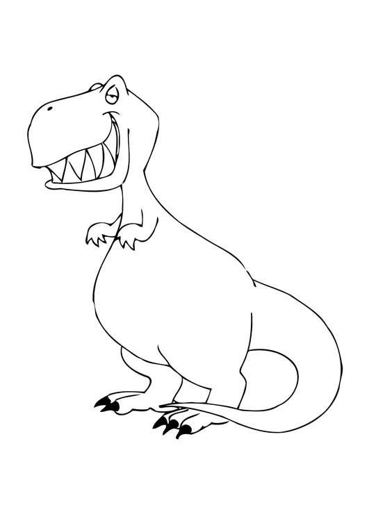 Coloriage Dinosaure