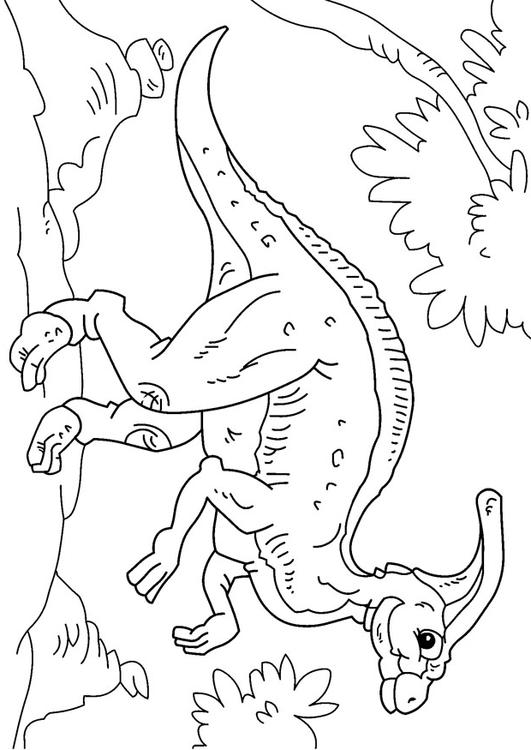 dinosaure - parasaurolophus