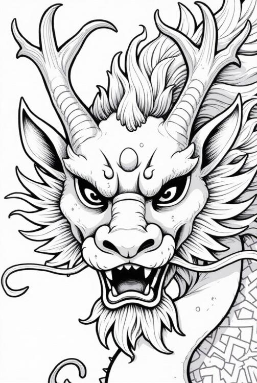 dragon chinois traditionnel
