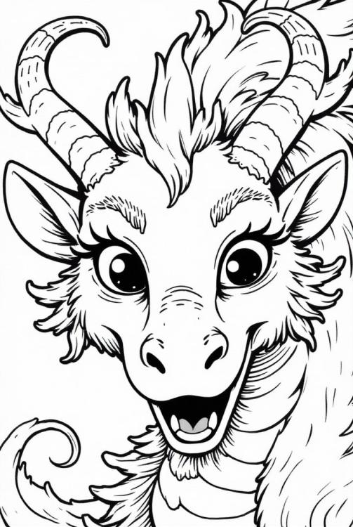 dragon heureux