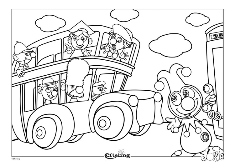 Coloriage Efteling - Grande-Bretagne