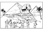 Coloriages Egypte