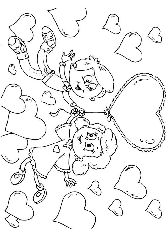 Contes pour enfants - Papier à lettre Saint Valentin - Enveloppe de l'amour  - Tibous, contes pour enfants au fil du temps, coloriages, dessins, jeux  éducatifs, histoires et puzzles en ligne