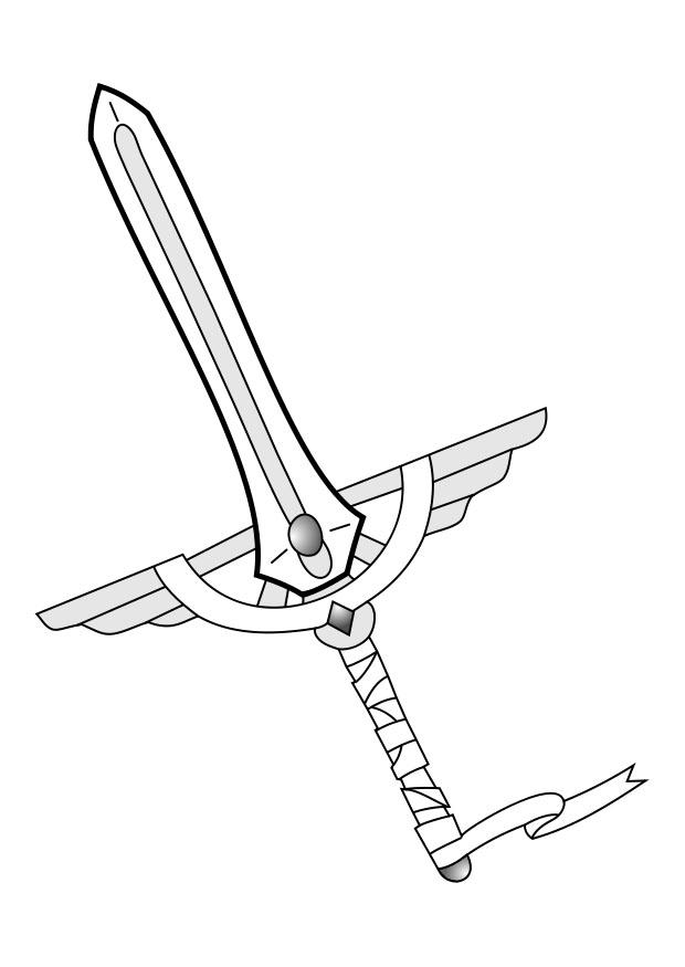 coloriage epee coloriages gratuits a imprimer dessin 27281 euasie
