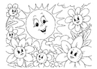 coloriage été