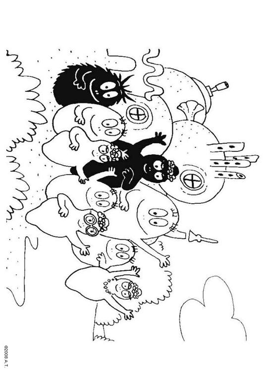 famille barbapapa