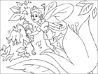 coloriage fée