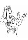 coloriage femme