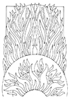 Coloriage feu