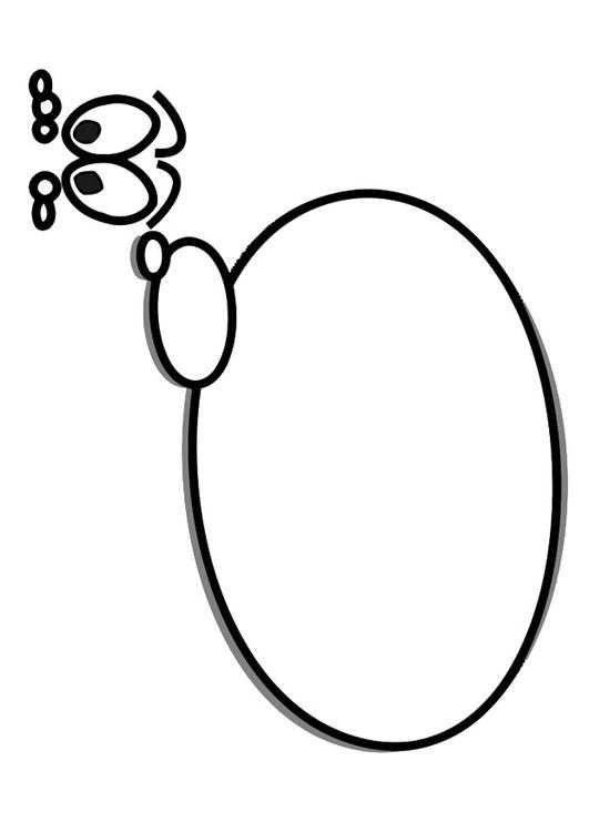 figurine avec bulle