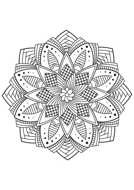 fleur de mandala