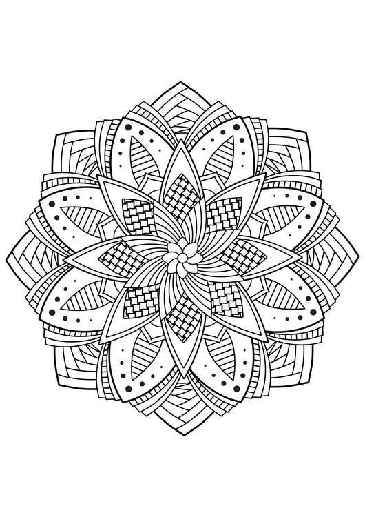 fleur de mandala