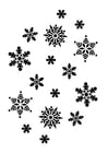 Coloriages flocons de neige