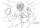 Coloriages football américain