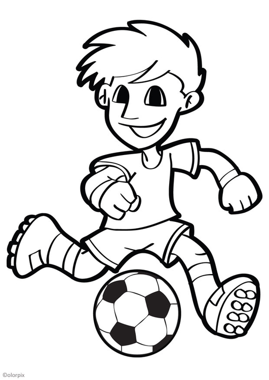 Coloriage football