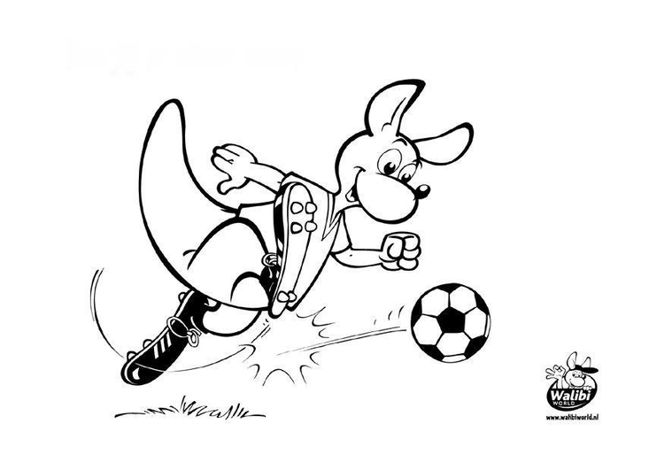 Coloriage football