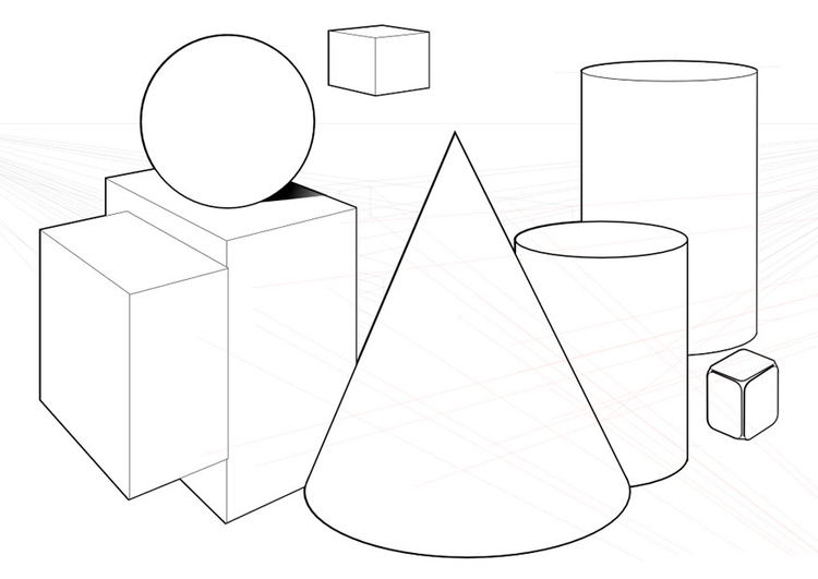 Coloriage Formes gÃ©ometriques