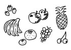 Coloriages fruits