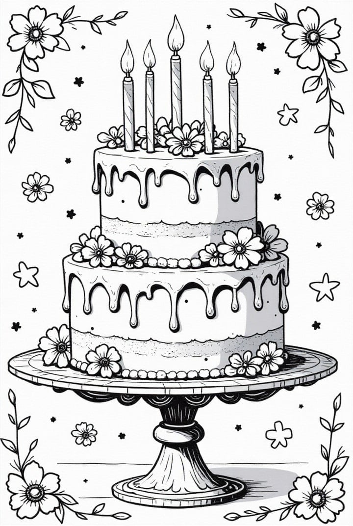 gâteau d'anniversaire