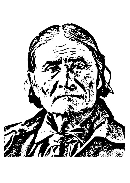 Coloriage Geronimo