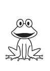 Coloriage Grenouille