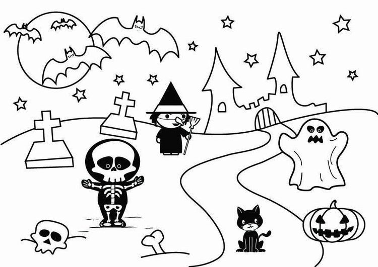 Coloriage Halloween