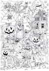 Coloriages Halloween